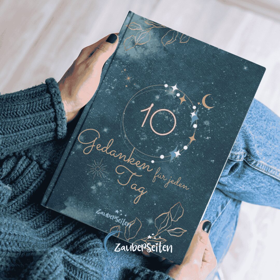 frau hält das tagebuch auf dem schoß