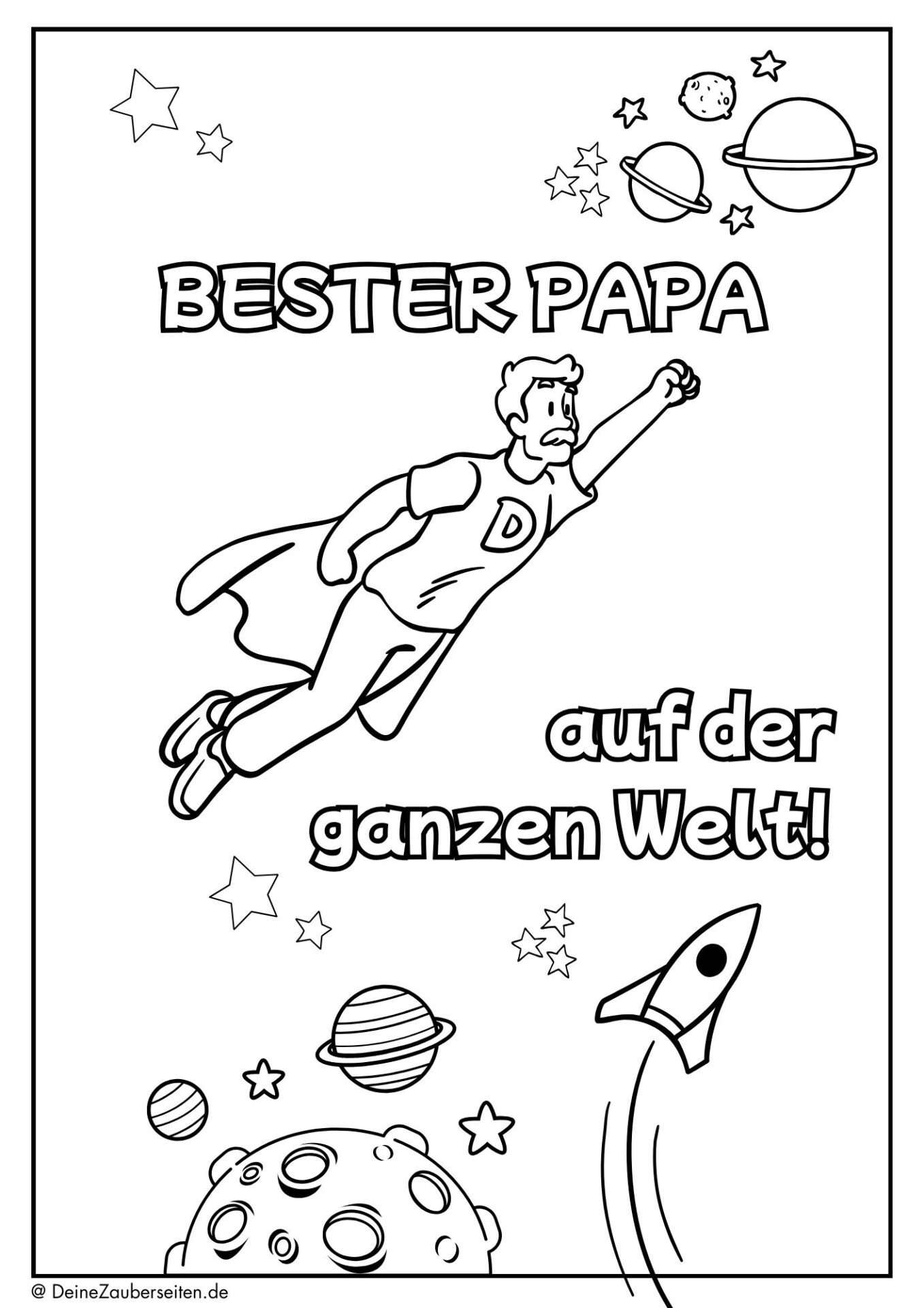malbild vatertag