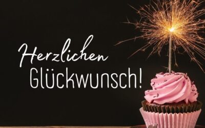 herzliche glückwünsche