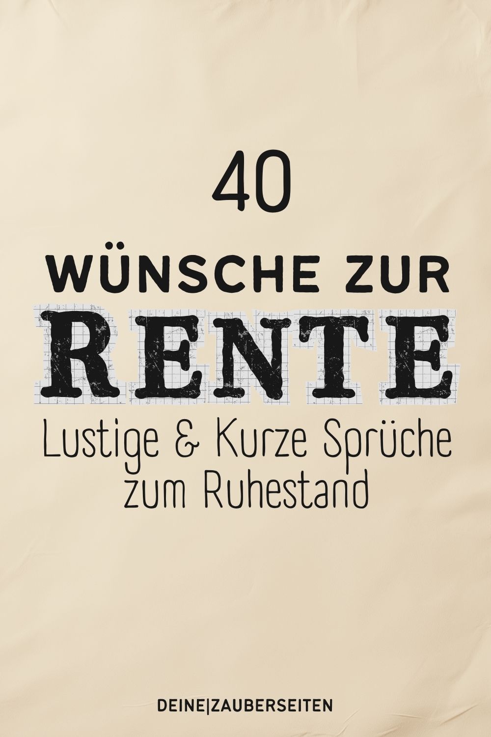 Wünsche Rente Pinterest 40 wünsche zur rente