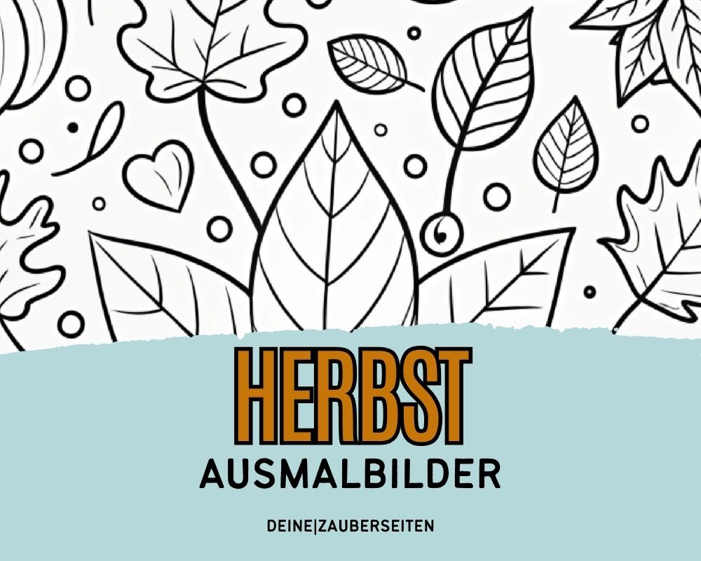 Herbst malvorlagen