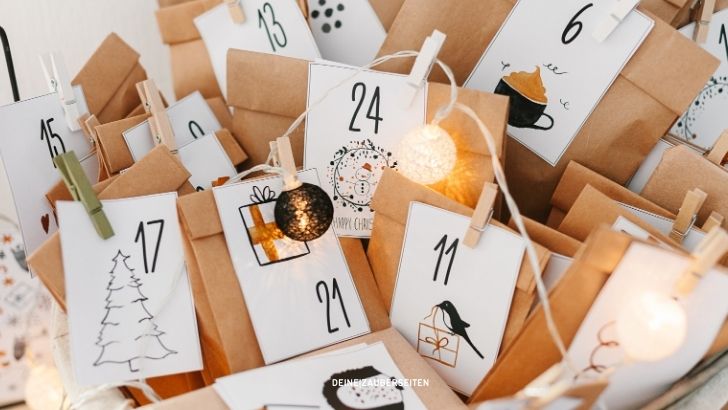 Adventskalender: 24 Positive Sprüche inkl. Vorlage zum Ausdrucken