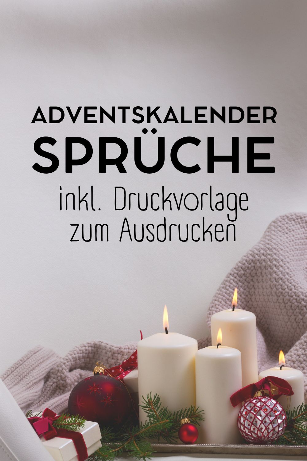 Adventskalender Sprüche Advent (1) pinterest adventskalender