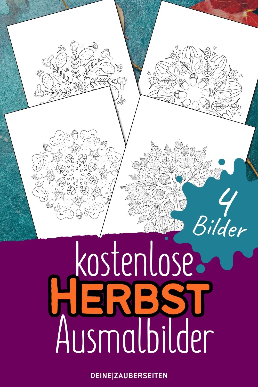 herbst ausmalbilder pinterest