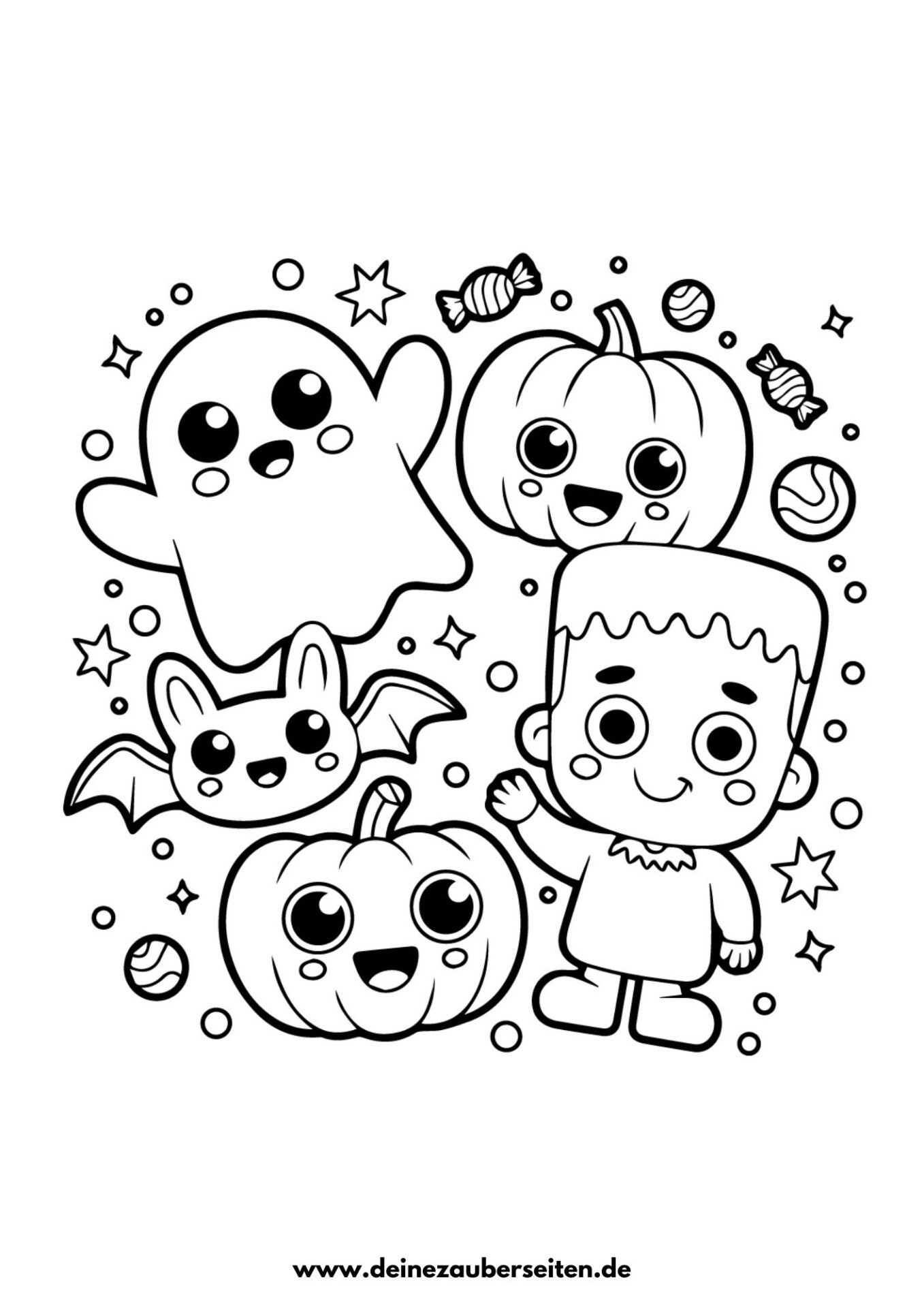 halloween ausmalbilder