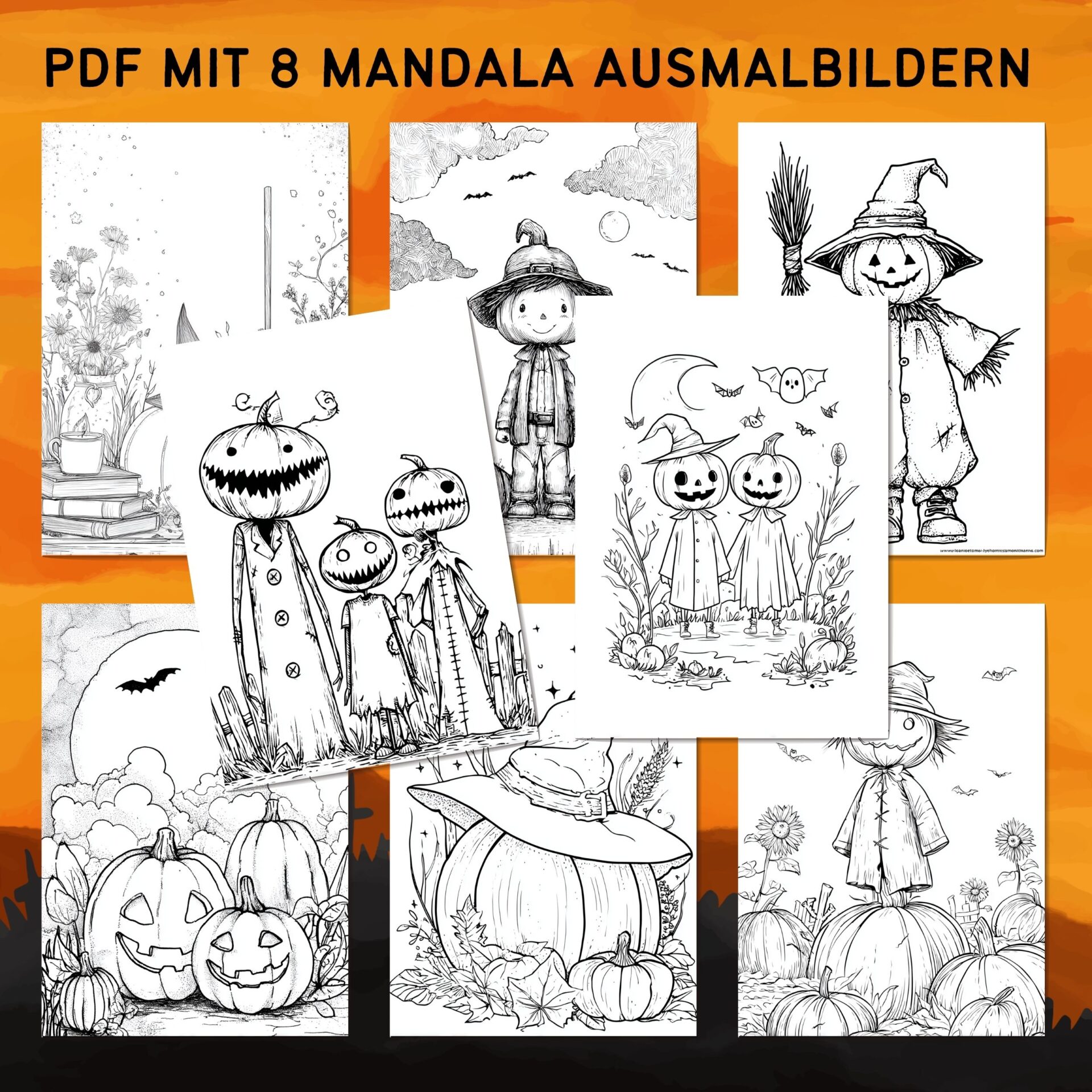 Halloween Ausmalbilder