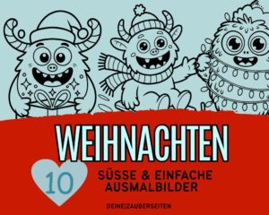 Weihnachten ausmalbilder
