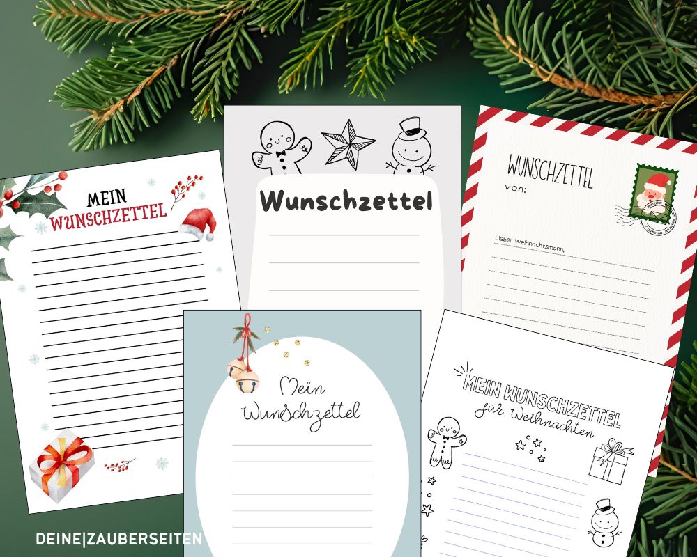 Wusnchzettel Vorlage Wusnchzettel vorlage