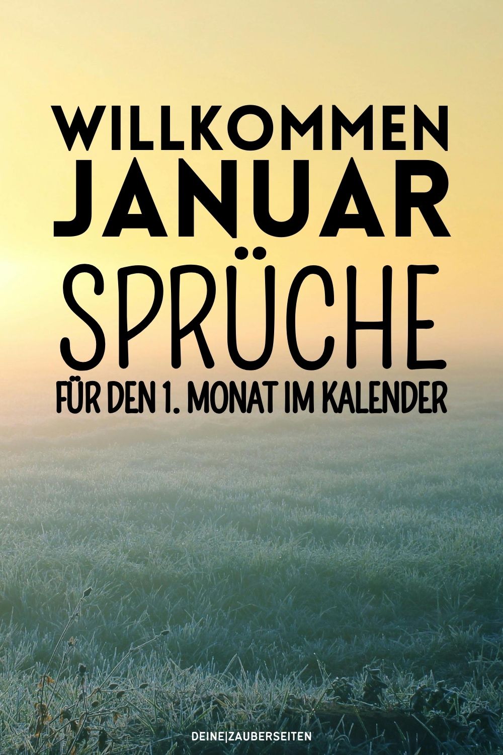 Januar Sprüche Kalender 