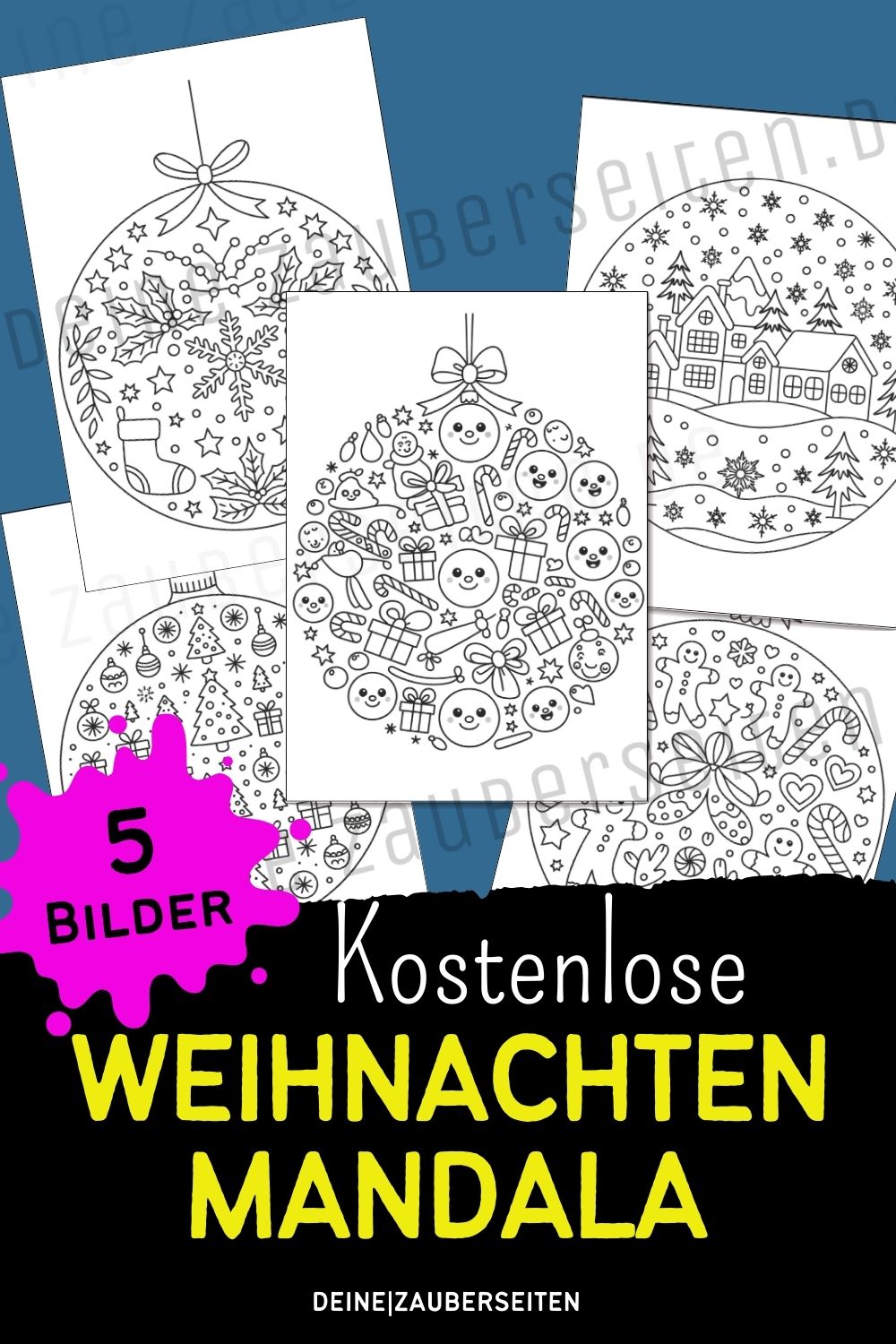 weihnachten mandala