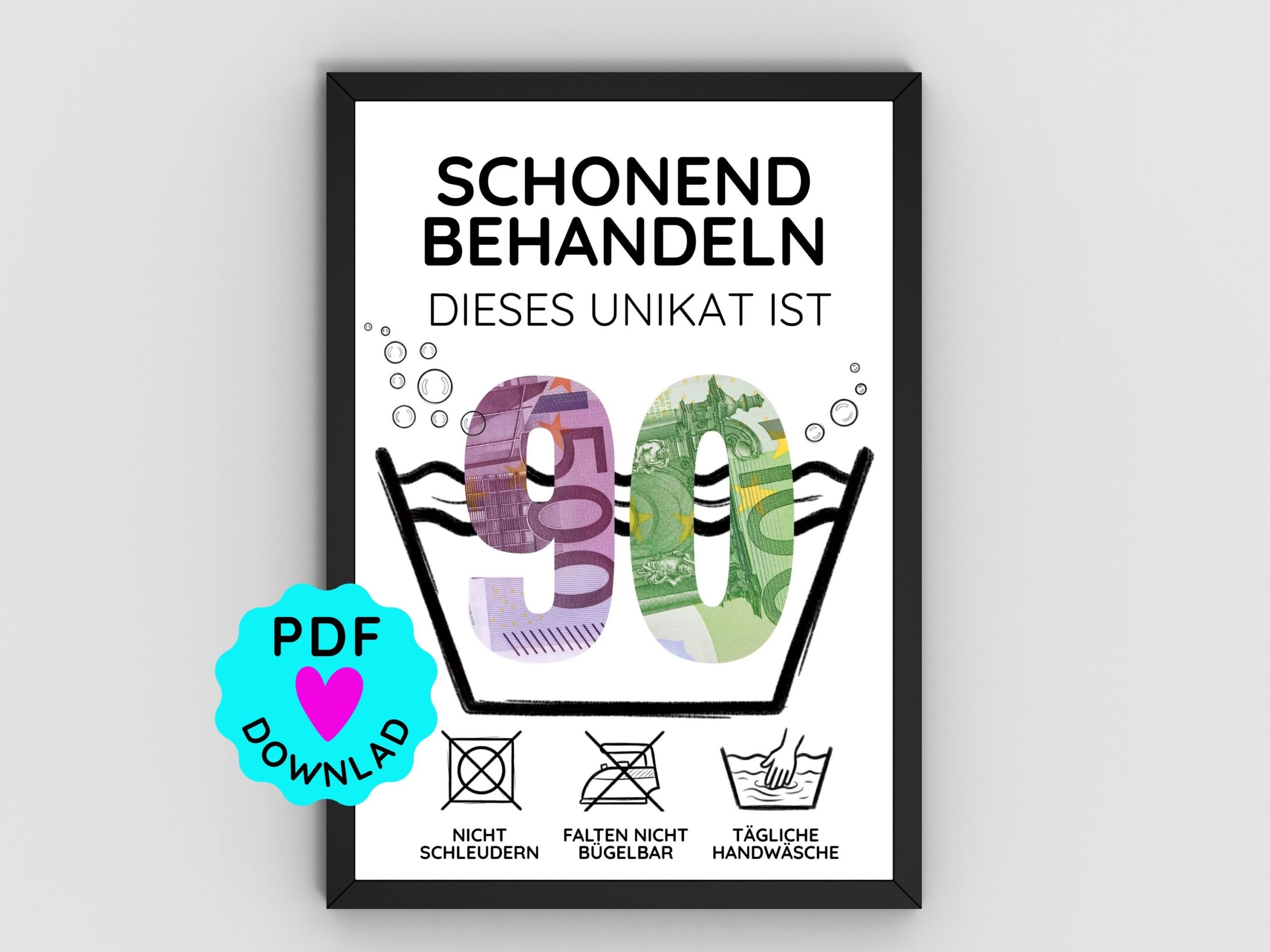 Schonend behandeln Gutuschein 90