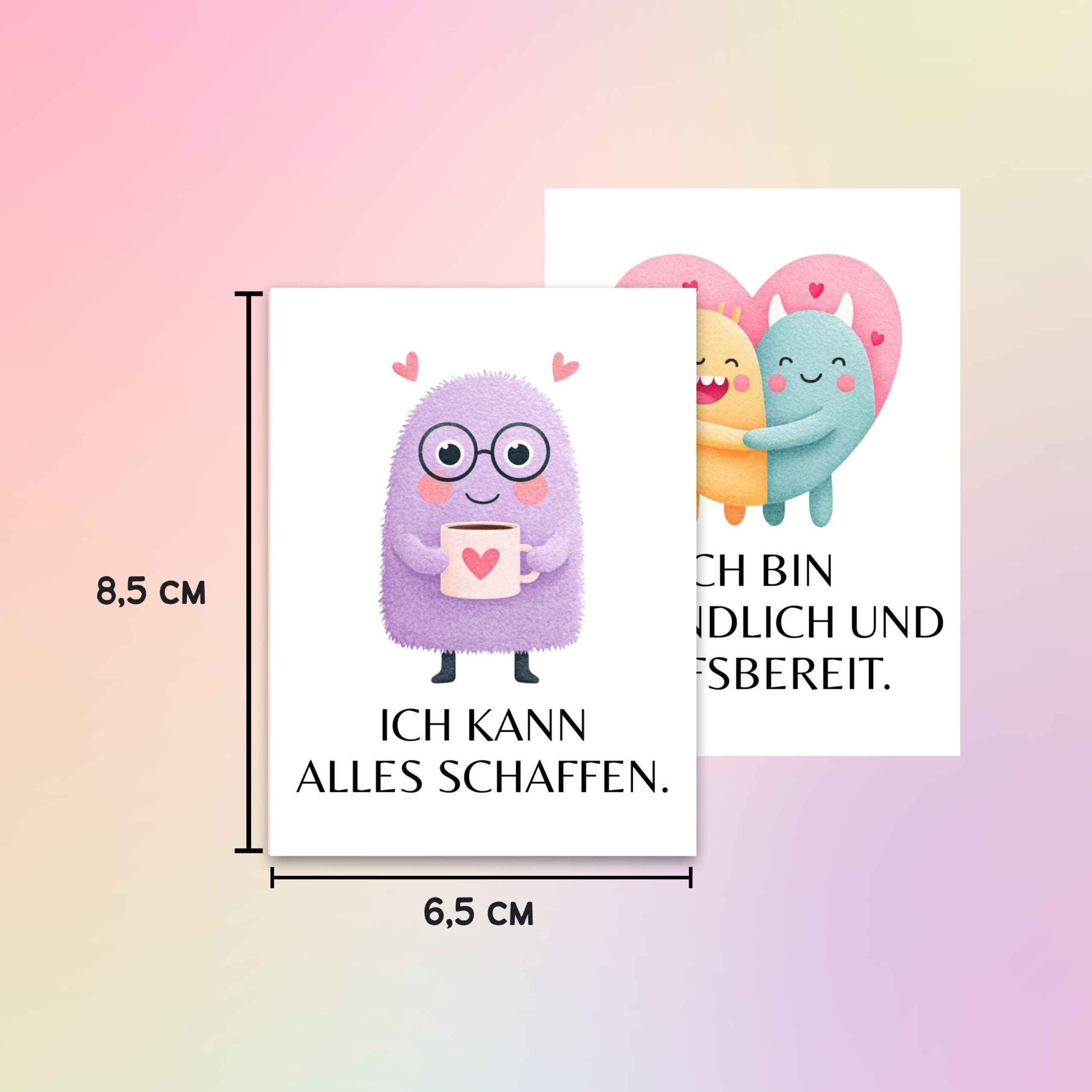 Affirmationskarten für "Monster-Starke Kinder" zum Ausdrucken – Bild 2