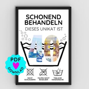 Schonend behandeln Gutuschein 40