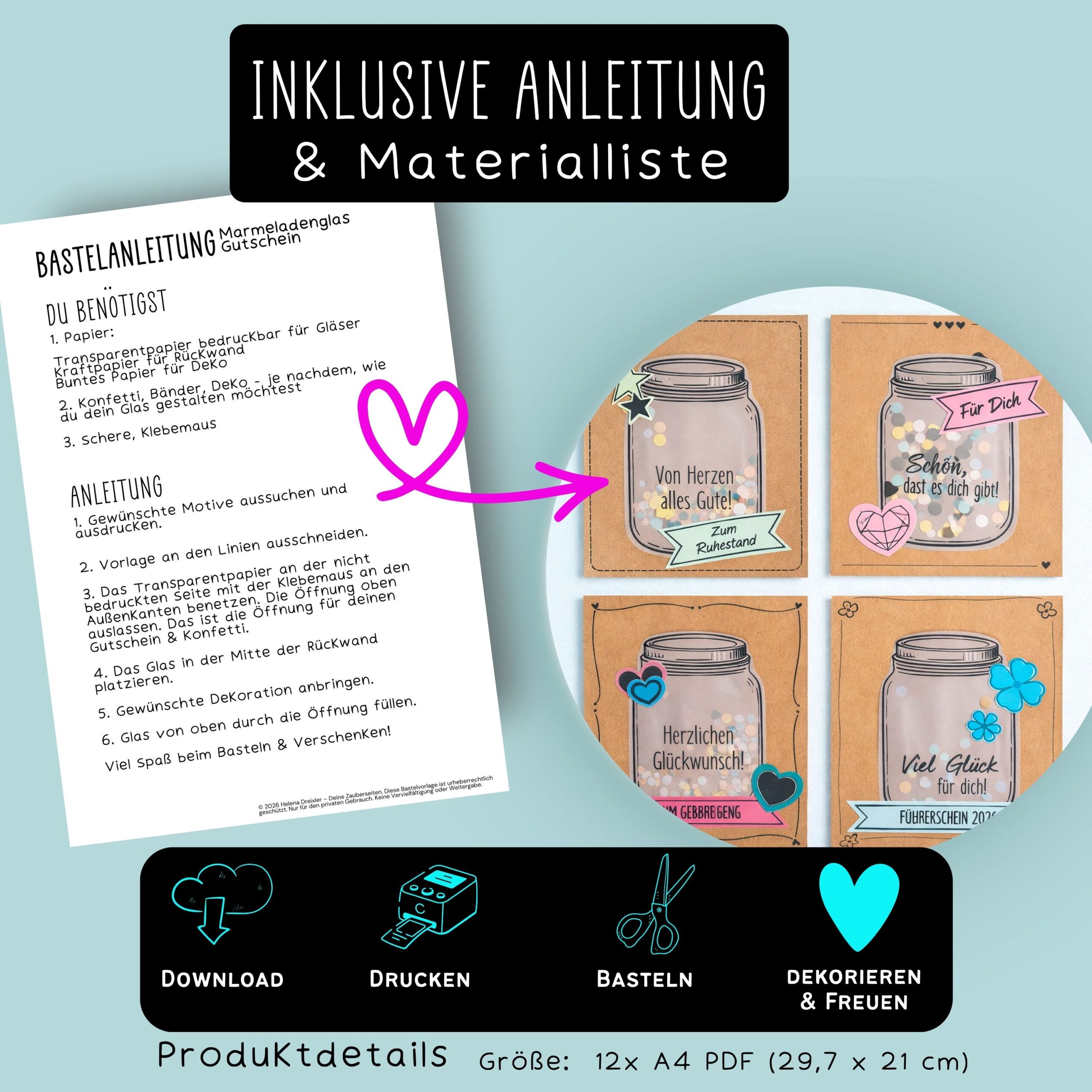 marmeladengläser geldgeschenk